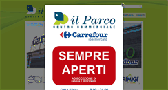 Desktop Screenshot of centroilparco.it
